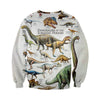 3D All Over Printed Dinosaurs Shirts and Shorts 2