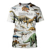 3D All Over Printed Dinosaurs Shirts and Shorts 2