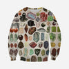 3D All Over Printed A Lot Of Gemstone Shirts and Shorts