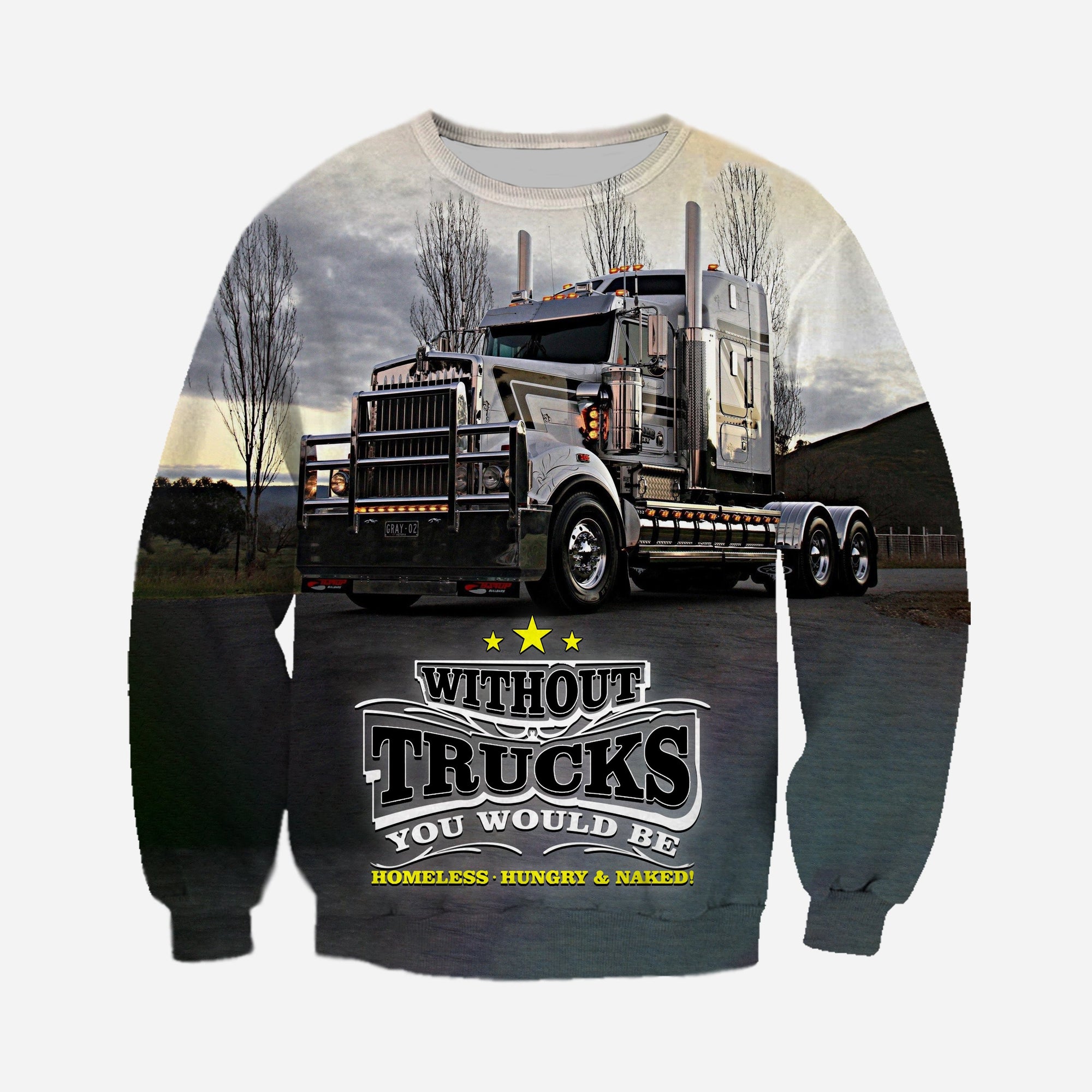 3D All Over Printed Truck Shirts and Shorts