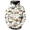 3D All Over Printed Dinosaurs Shirts and Shorts