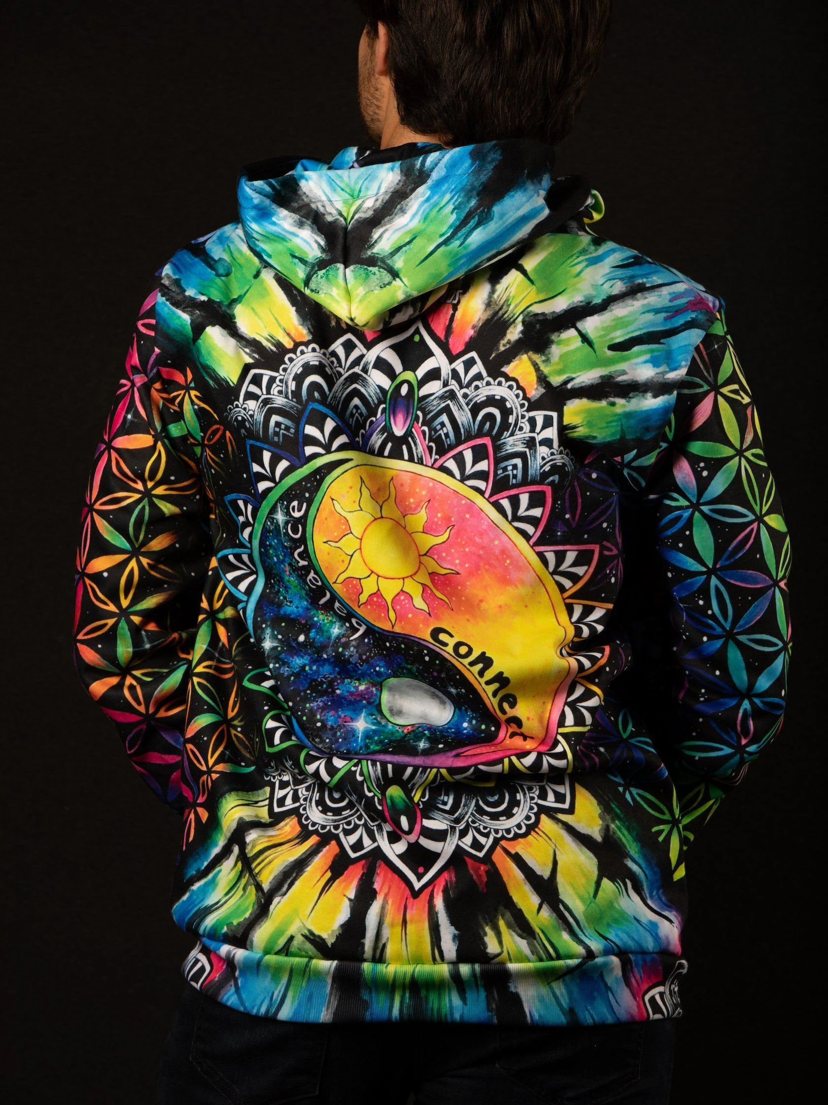 Awesome hoodie 3d all print CONNECT Hoodie for Men and Women NQ110