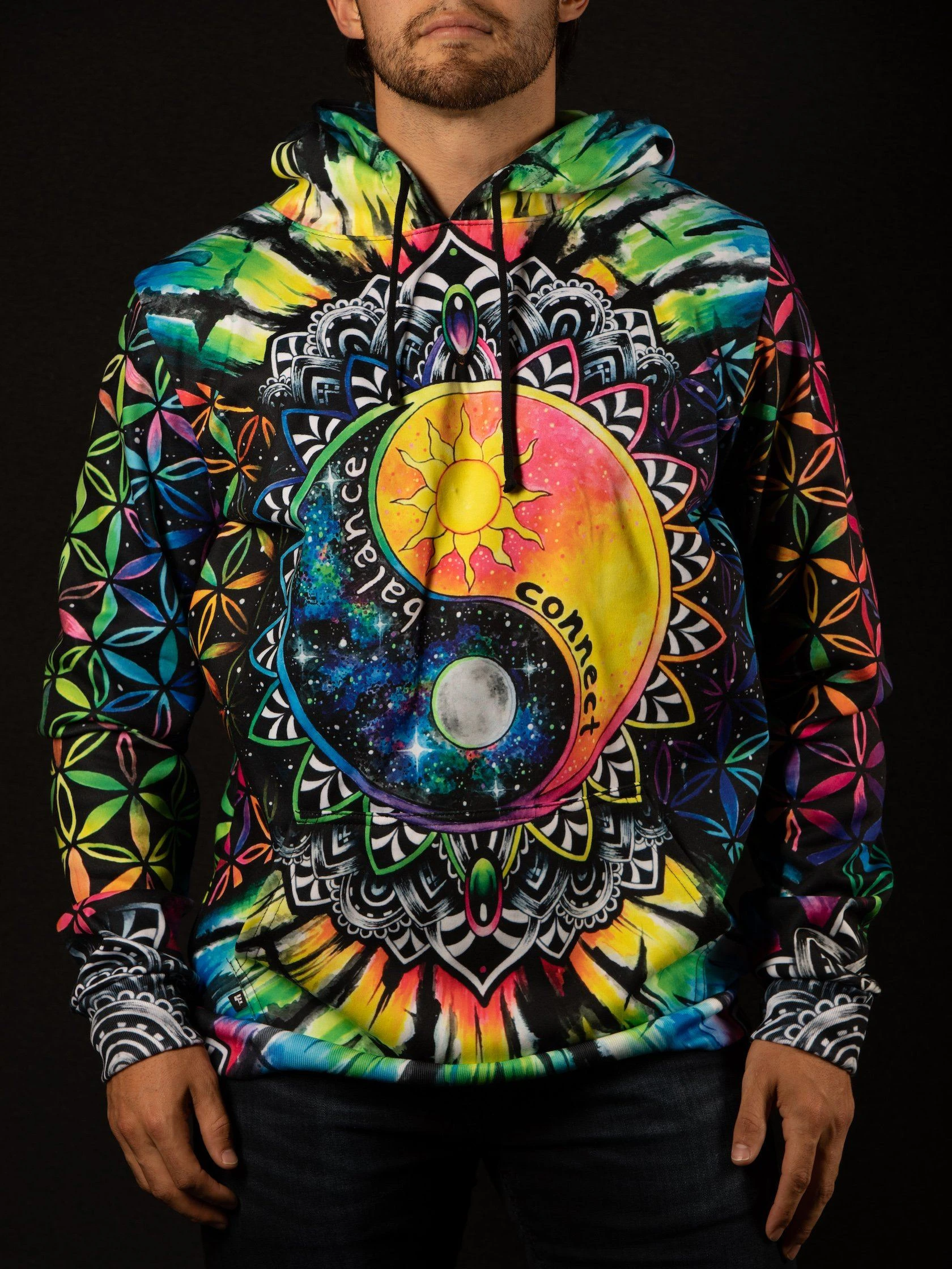Awesome hoodie 3d all print CONNECT Hoodie for Men and Women NQ110