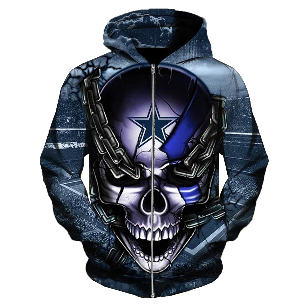 Awesome hoodie 3d COWBOYS TEAM FOOTBALL HOODIES for Men and Women, Zip Hoodies NQ008