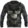 Awesome hoodie 3d all print Crazy Camo Skull for Men and Women, T-Shirt, Zip Hoodies, Sweatshirt NQ288