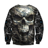 Awesome hoodie 3d all print Crazy Camo Skull for Men and Women, T-Shirt, Zip Hoodies, Sweatshirt NQ288