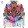 Awesome hoodie 3d all print Cutie Cat Lotus Hoodie, Zip Hoodie NQ125