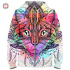 Awesome hoodie 3d all print Cutie Cat Lotus Hoodie, Zip Hoodie NQ125