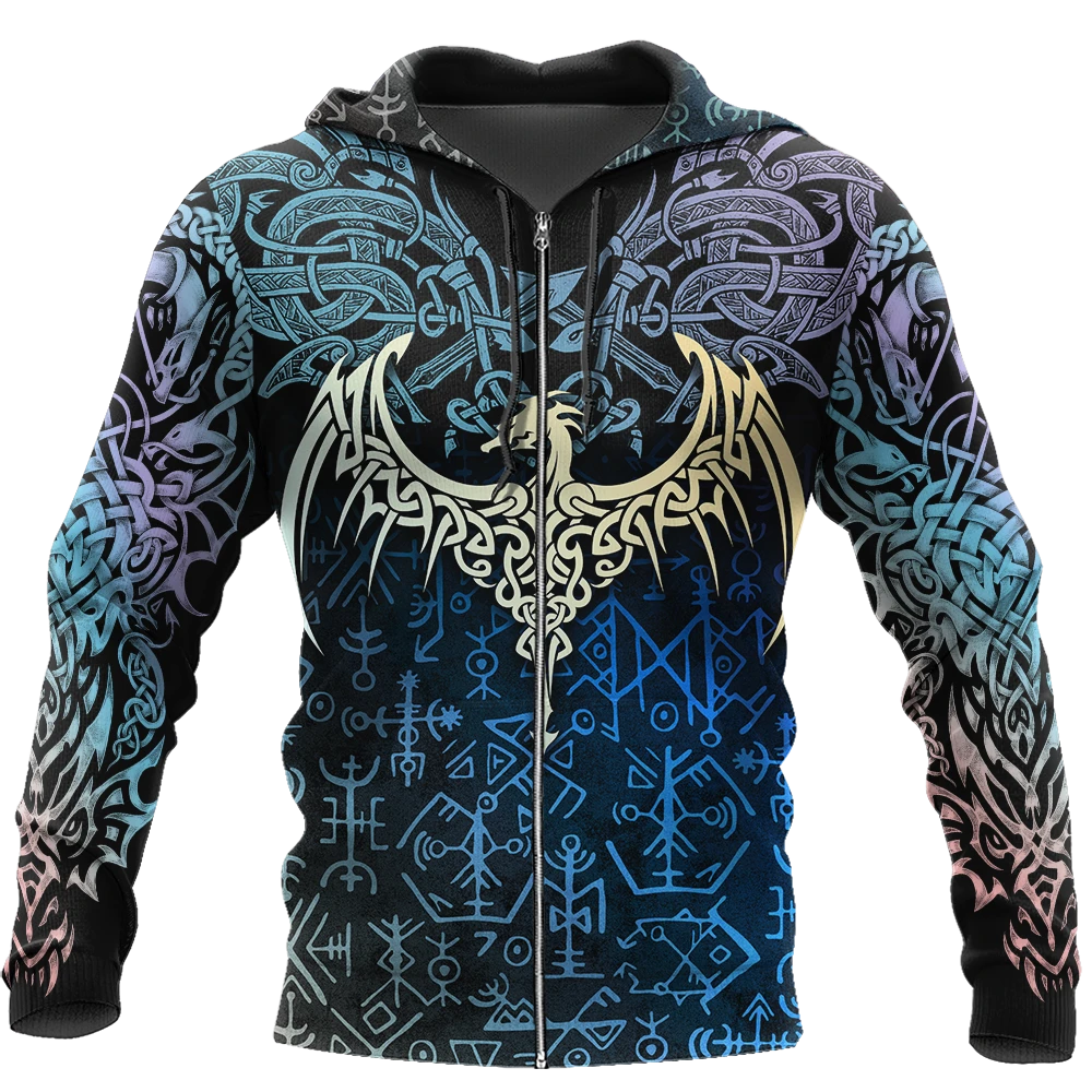 Awesome hoodie 3d all print Celtic Dragon Tattoo Art for Men and Women, T-Shirt, Zip Hoodies, Sweatshirt NQ163