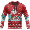 Awesome Hoodie Christmas Santa Fishing Yolo for Men and Women HBC318