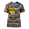 Awesome Hoodie Christmas Truck for Men and Women HBC345