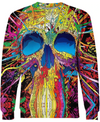 Awesome hoodie 3d all print Color Skull for Men and Women, T-Shirt, Zip Hoodies, Sweatshirt NQ295