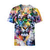 Awesome hoodie 3d all print Colorful Tiger hoodie for Men and Women, T-Shirt, Zip Hoodies, Sweatshirt NQ223
