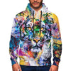 Awesome hoodie 3d all print Colorful Tiger hoodie for Men and Women, T-Shirt, Zip Hoodies, Sweatshirt NQ223