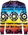 Awesome hoodie 3d all print Hippie Contour Motifs for Men and Women, T-Shirt, Zip Hoodies, Sweatshirt NQ361