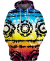 Awesome hoodie 3d all print Hippie Contour Motifs for Men and Women, T-Shirt, Zip Hoodies, Sweatshirt NQ361