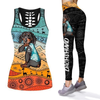 Awesome Hoodie 3D All Over DACHSHUND Combo Tank + Legging NQLG21