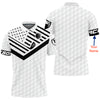 Awesome Hoodie Golf American Flag 3D All Over Print Polo Shirt DC099