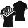 Awesome Hoodie Golf American Flag 3D All Over Print Polo Shirt DC099