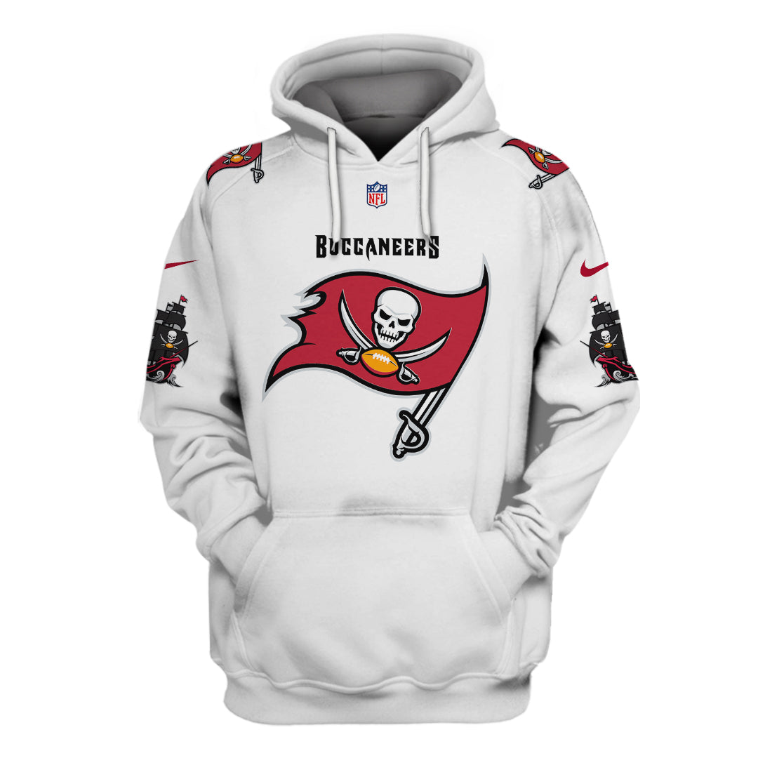 3D All Over Tampa Buccaneers Hoodies for Men and Women, T-Shirt, Zip Hoodies, Sweatshirt DTK003