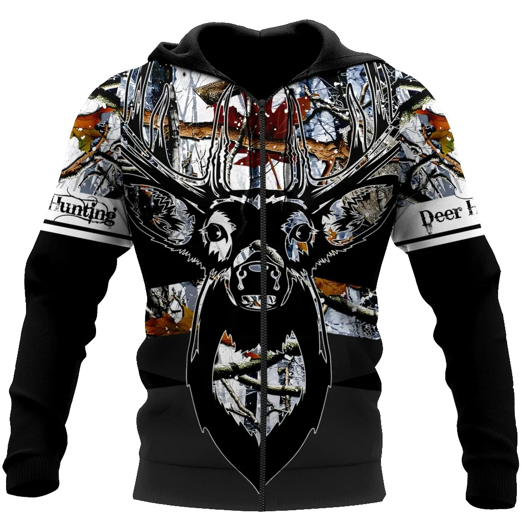 Awesome hoodie 3d all print Deer Camouflage for Men and Women, T-Shirt, Zip Hoodies, Sweatshirt NQ390