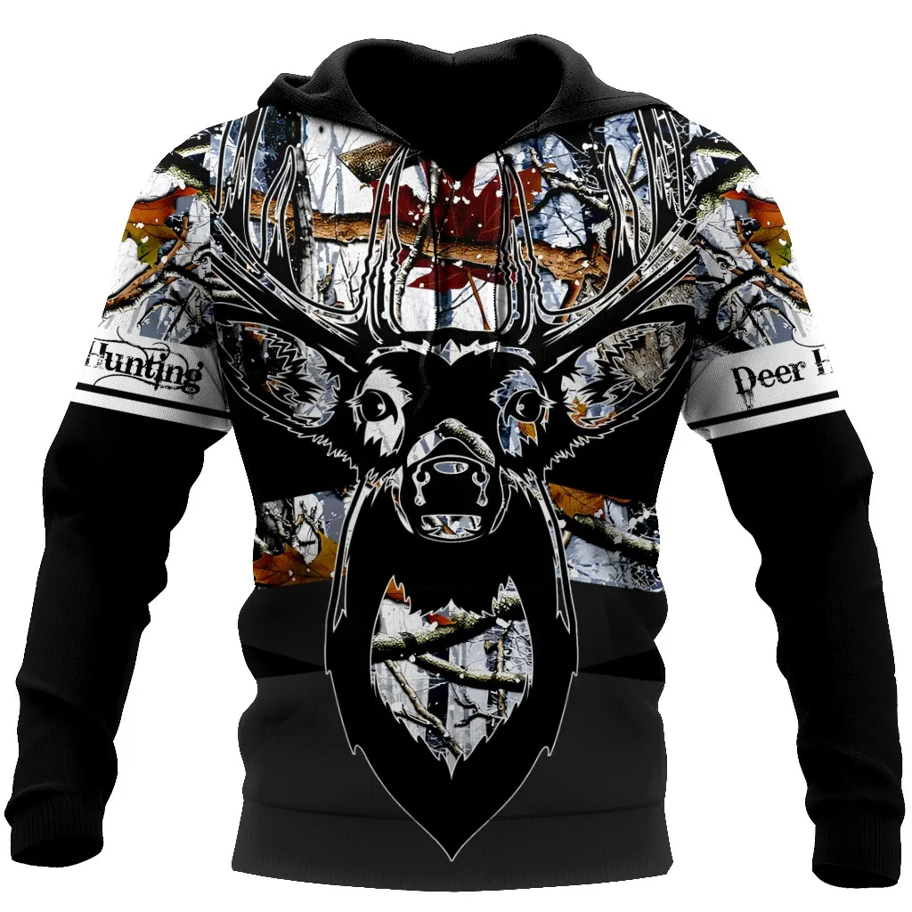 Awesome hoodie 3d all print Deer Camouflage for Men and Women, T-Shirt, Zip Hoodies, Sweatshirt NQ390