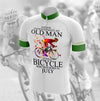 Awesome Hoodie Never Underestimate An Old Man July - Men&#39;s Cycling 3D All Over Print Jersey DC095