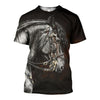 3D All Over Printing Japanese Horse Shirts