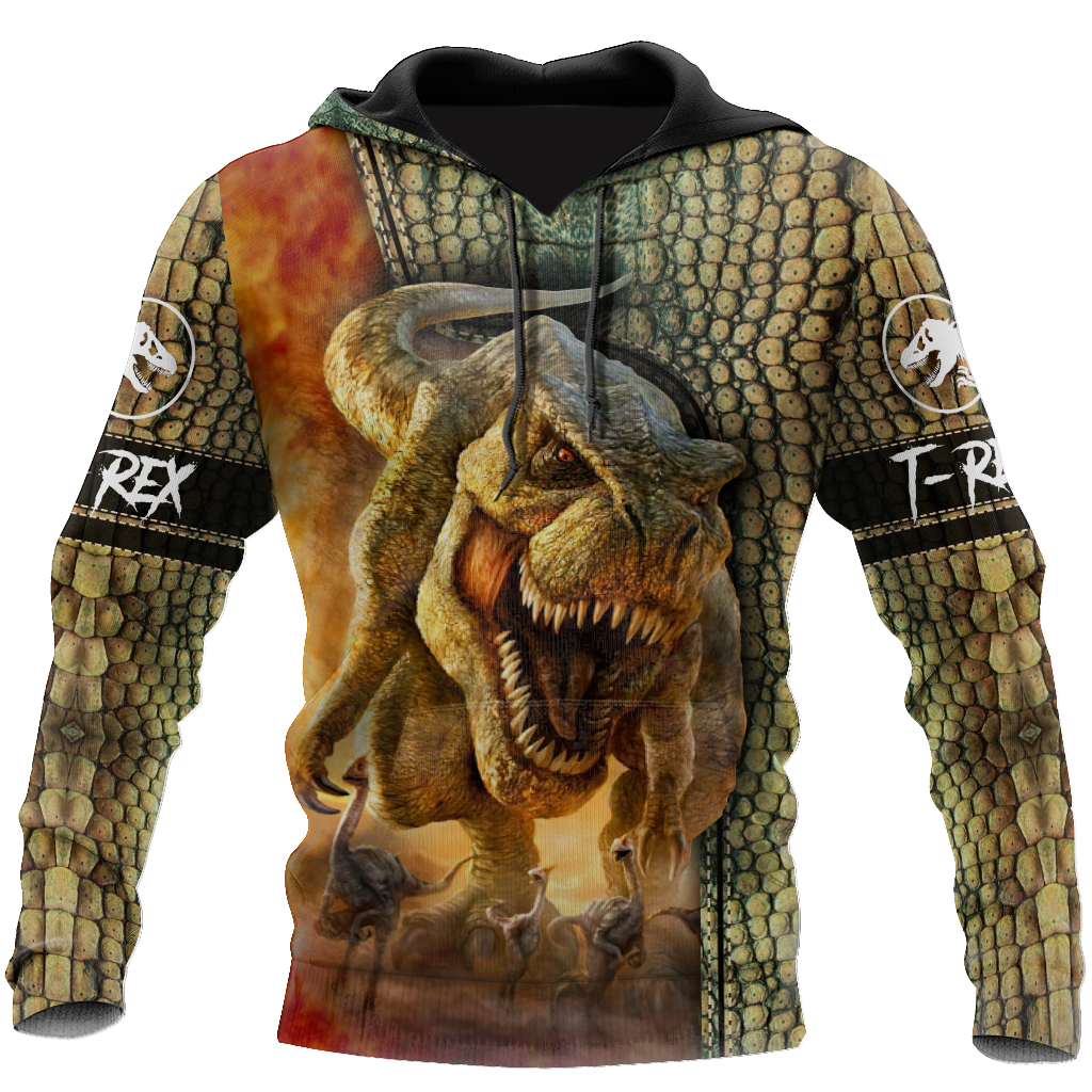 Awesome Hoodie Dinosaur T-rex Skin for Men and Women HBC225
