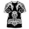 Awesome hoodie 3d all print Double Dragon - Viking for Men and Women, T-Shirt, Zip Hoodies, Sweatshirt NQ317