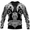Awesome hoodie 3d all print Double Dragon - Viking for Men and Women, T-Shirt, Zip Hoodies, Sweatshirt NQ317