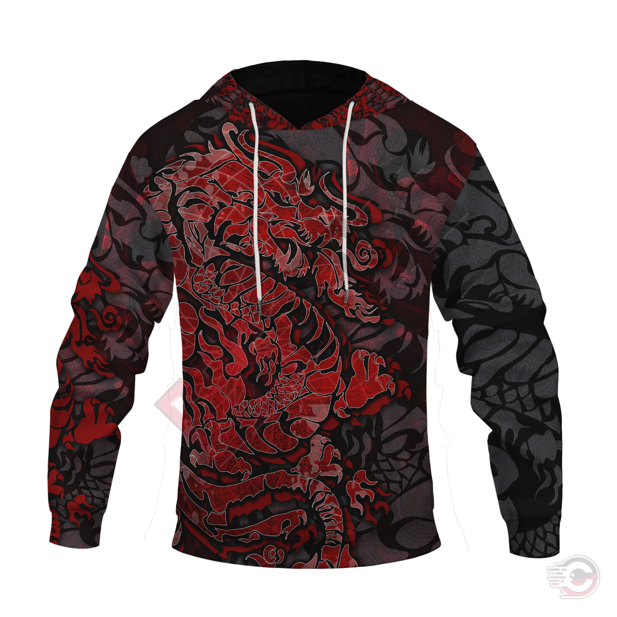 Awesome hoodie 3d all print Dragon Tattoo Hoodie for Men and Women NQ0094