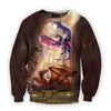 All Over Printed Dragon Shirts