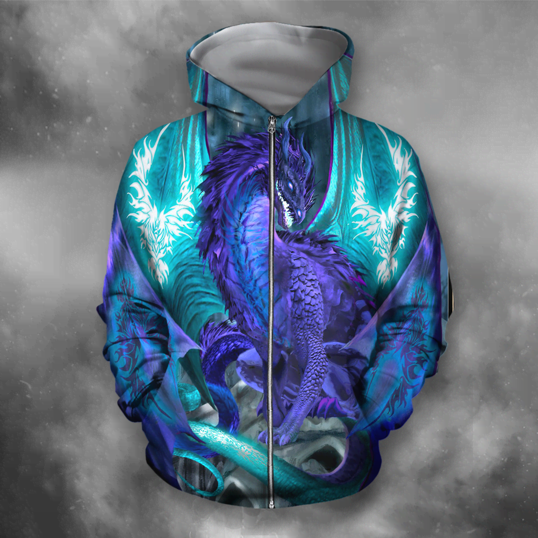 3D All Over Print Dragon Art