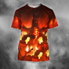3D All Over Print Dragon On Fire
