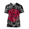 Awesome hoodie 3d all print Dragon and Celtic Black Art for Men and Women, T-Shirt, Zip Hoodies, Sweatshirt NQ0062