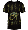 3D All Over Print Egyptian Eye Hoodie