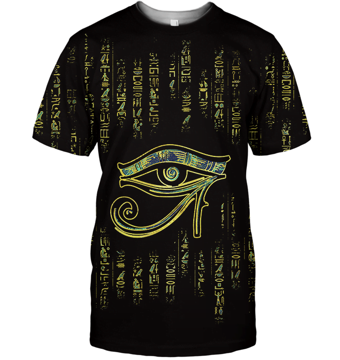 3D All Over Print Egyptian Eye Hoodie