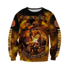 Awesome hoodie 3d all print Firefighter Dragon for Men and Women, T-Shirt, Zip Hoodies, Sweatshirt NQ277