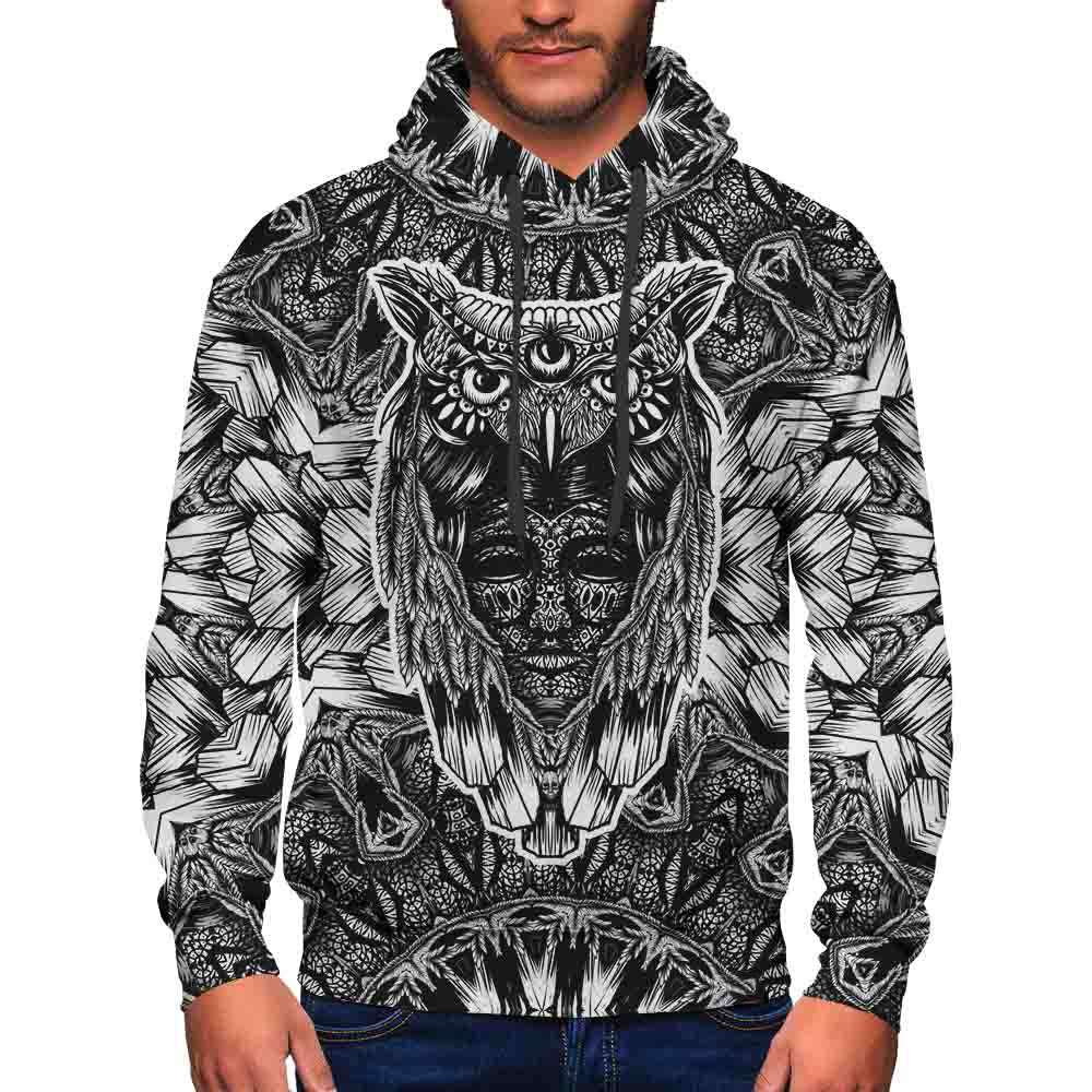 Awesome hoodie 3d all print Face Owl Hoodie for Men and Women, T-Shirt, Zip Hoodies, Sweatshirt NQ216