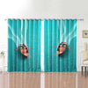 Awesome hoodied Boats Printed 3D Grommet Window Curtains - HB00047