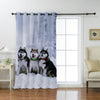 Awesome hoodied A Pack Of Dogs Printed 3D Grommet Window Curtains - HB00028