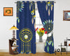 Awesome hoodied Dream Catcher Pattern Printed 3D Grommet Window Curtains - HB00093