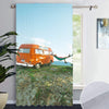 Awesome hoodied Bus Curtains Printed 3D Grommet Window Curtains - HB00019