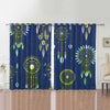 Awesome hoodied Dream Catcher Pattern Printed 3D Grommet Window Curtains - HB00093