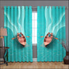Awesome hoodied Boats Printed 3D Grommet Window Curtains - HB00047