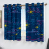 Awesome hoodied Viking Printed 3D Grommet Window Curtains - HB00061