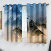 Awesome hoodied Alaska dogs Printed 3D Grommet Window Curtains - HB00059
