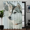 Awesome hoodied Alaska Printed 3D Grommet Window Curtains - HB00017