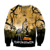 3D All Over Print Flamingoween for Men and Women, T-Shirt, Zip Hoodies, Sweatshirt HBC0048